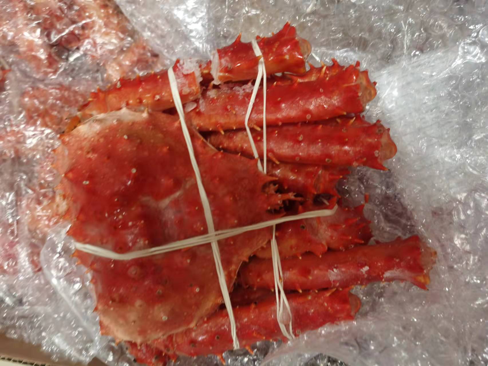 熟冻帝王蟹冷冻高端海鲜海鲜酒店自助餐中西餐厅专用-阿里巴巴