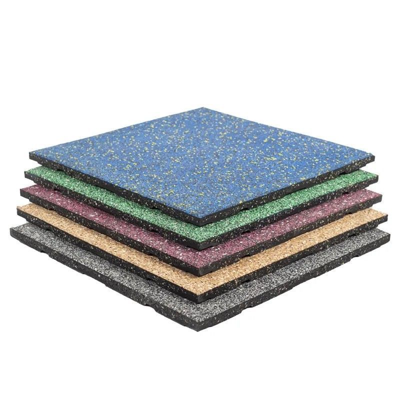 健身房地垫橡胶力量区哑铃跑步机跳绳地胶隔音家用减震垫运动地板