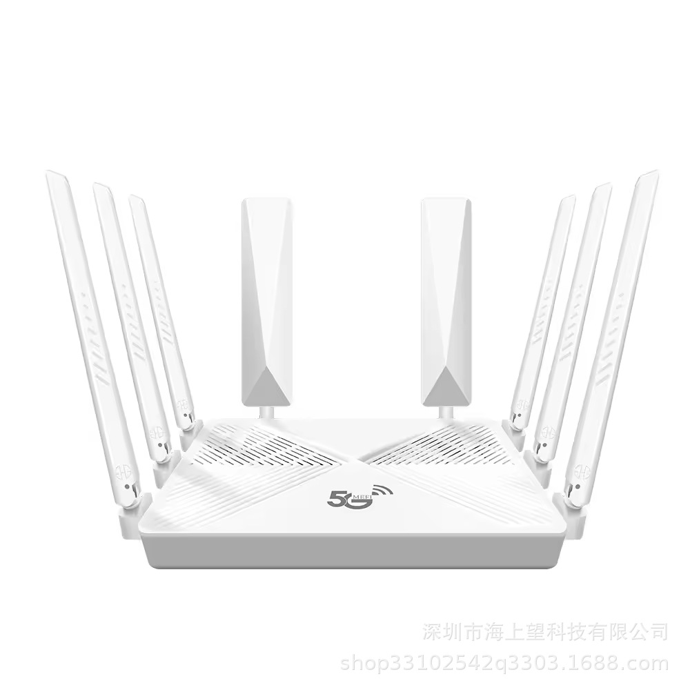 5g路由器高通x55芯片wifi6双频插卡路由器外置可拆卸天线-阿里巴巴