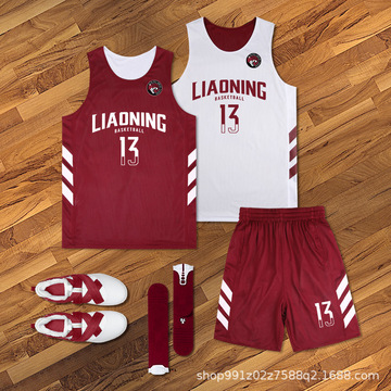 双面篮球服套装男女印制蓝球训练比赛队服印字号正反两穿球衣村ba