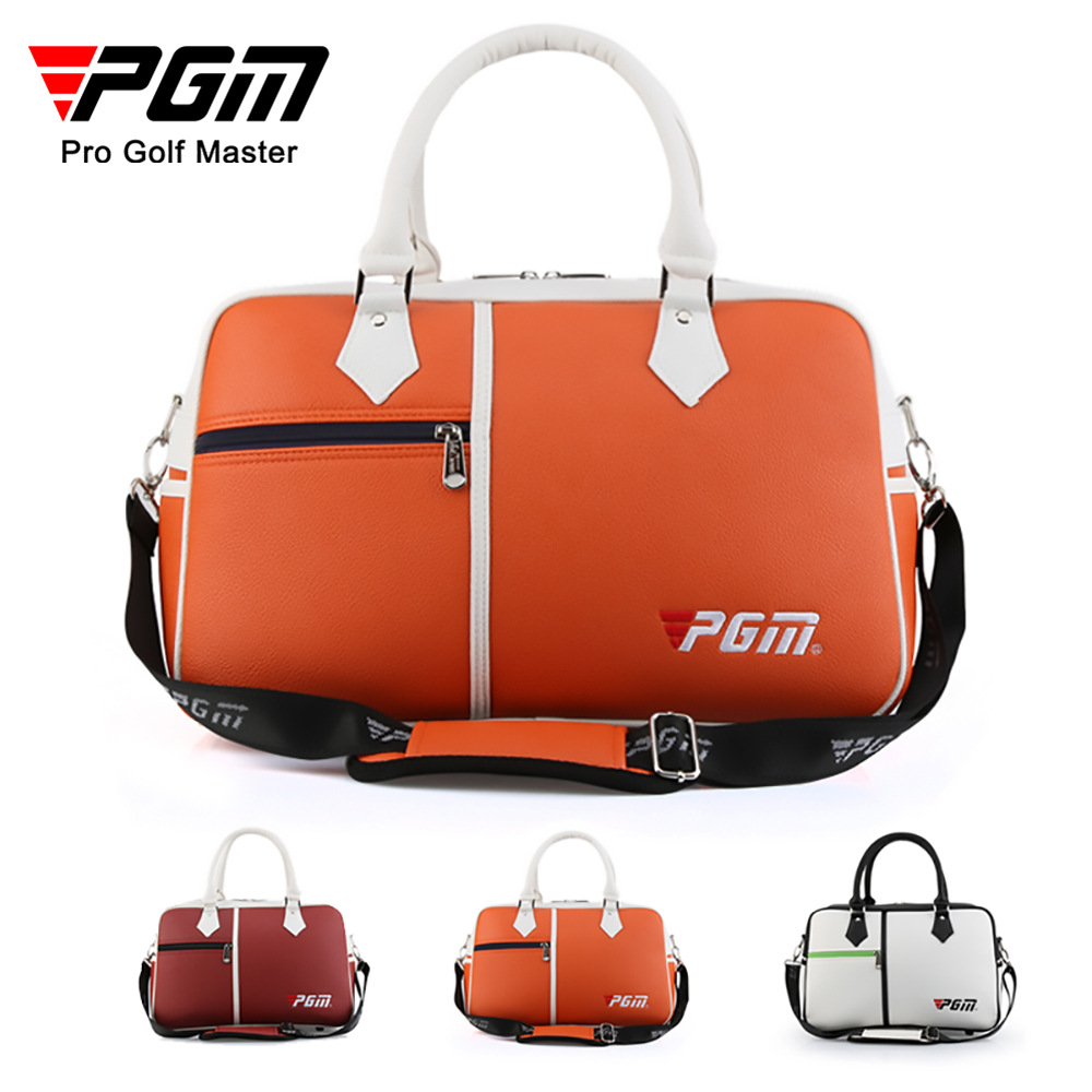 PGM Golf Factory Direct Supply Golf Clothing Men and Women Pu Ball Bag Large Capacity Sling Bag in a Jacket Loy Lightweight Portable