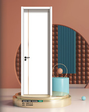 活性碳健康板碳晶实木套装门无漆静音卧室门白色简约生态室内房门