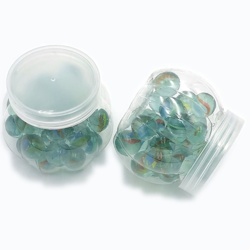 f1432 瓶装玻璃弹珠 珠子园艺鱼缸鲜花装饰珠珠义乌2元两元 批发