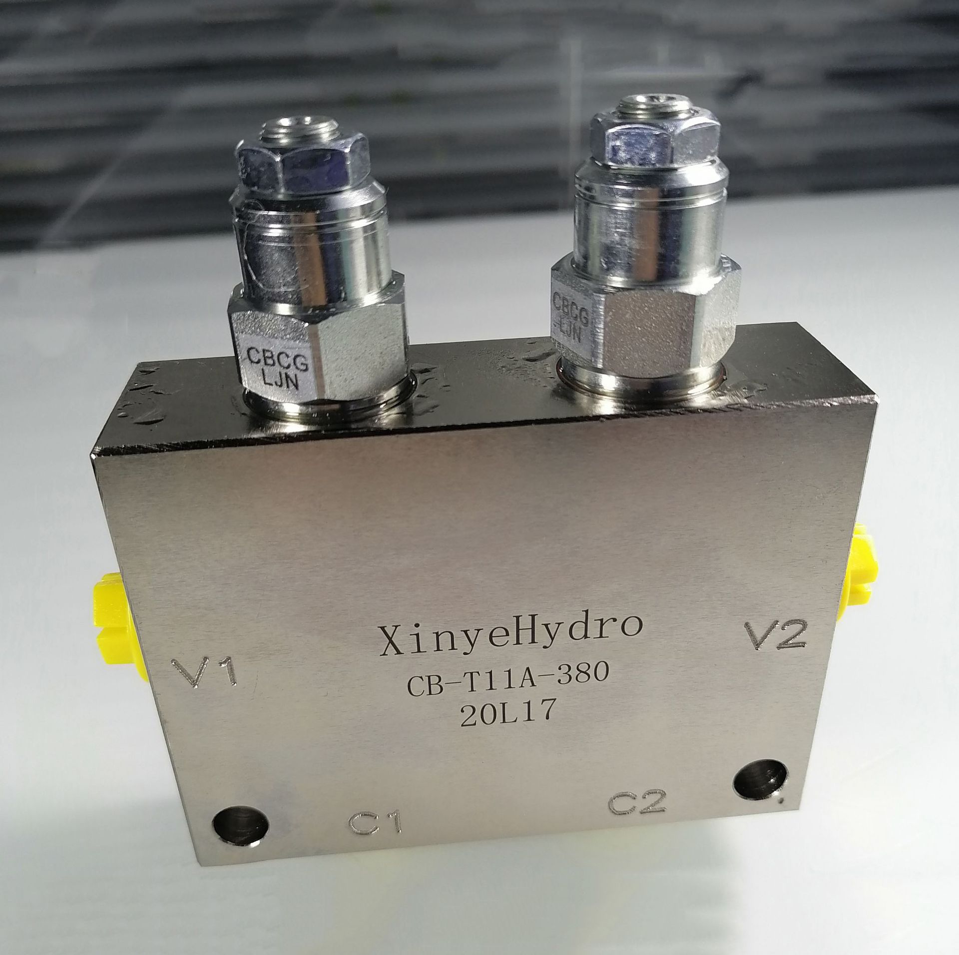 ck-t11a-380 双向管式液压锁 双作用液控单向阀 60lpm