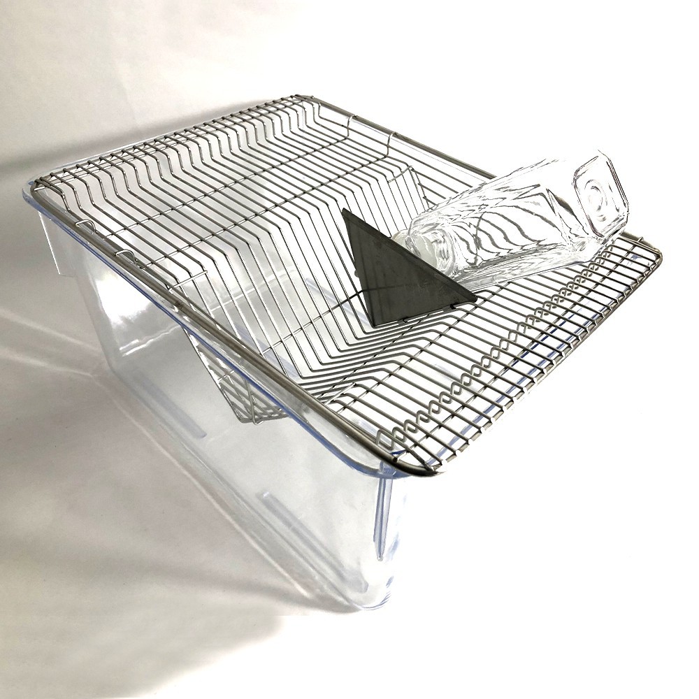 pc材质小白鼠代谢笼实验室透明老鼠饲养笼