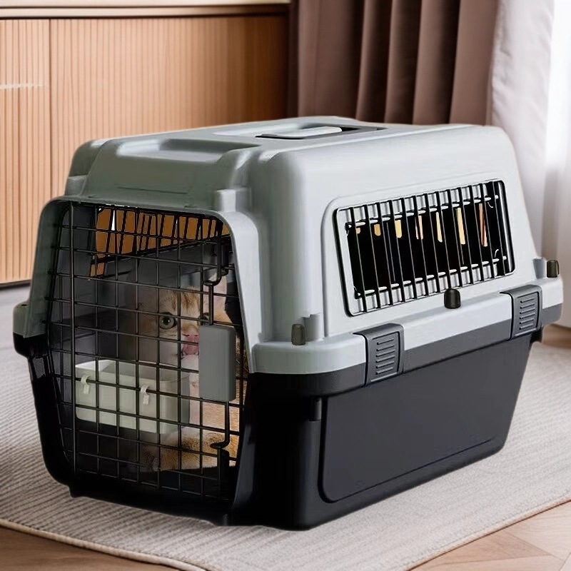 宠物航空箱猫狗托运输箱猫咪狗狗外出车载笼子便携手提猫狗航空箱