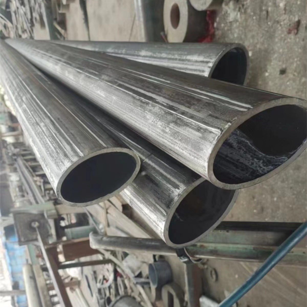 镀锌鸭蛋圆 平椭圆管 加厚48圆 非标异型 护栏专用管 机械用管