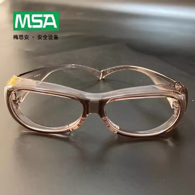 梅思安msa 10108314酷特-c防护眼镜透明防飞溅放粉沙工业护目镜
