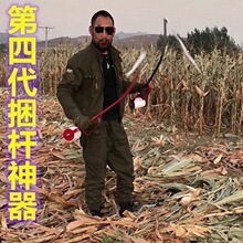 捆玉米秸秆神器4代家用收紧打捆机绑苞米杆手动农用工具稻草辣椒