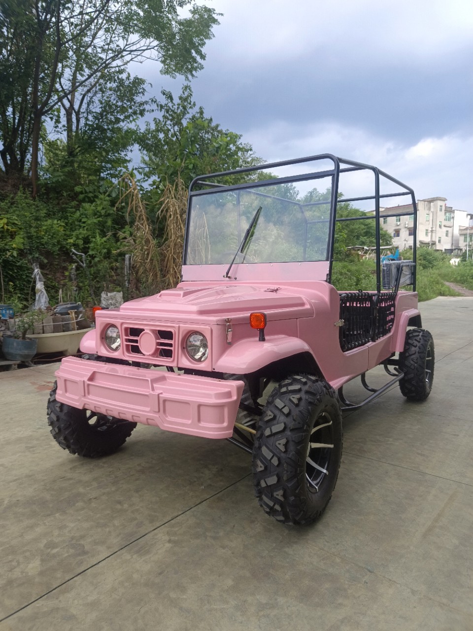 北极天锂电池5000w电动四轮沙滩车四座全地形越野卡丁车utv buggy