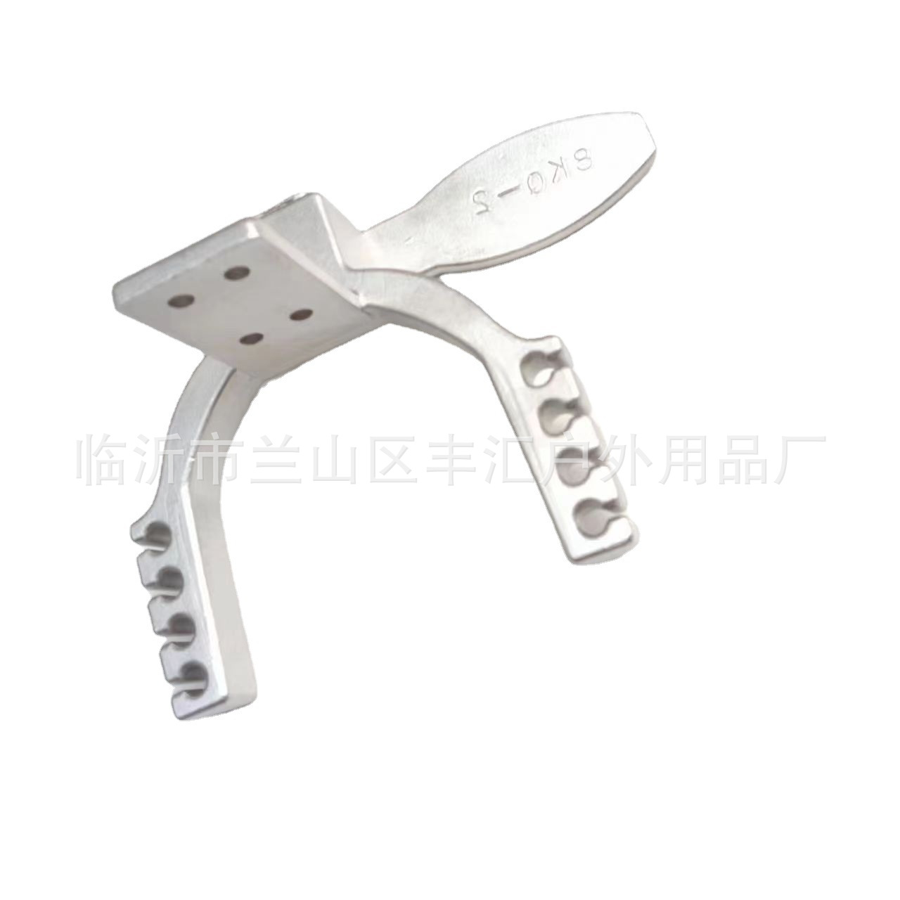 304 Stainless Steel Eight-Strand round Rubber Band Bow Head Pedal 8-Strand round Bow Head Accessories Fish Shooting Customized Bow Head Accessories Casting