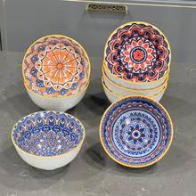 新品中式陶瓷碗卡通动物陶瓷餐具可爱伴手礼米饭碗ins高颜值家用