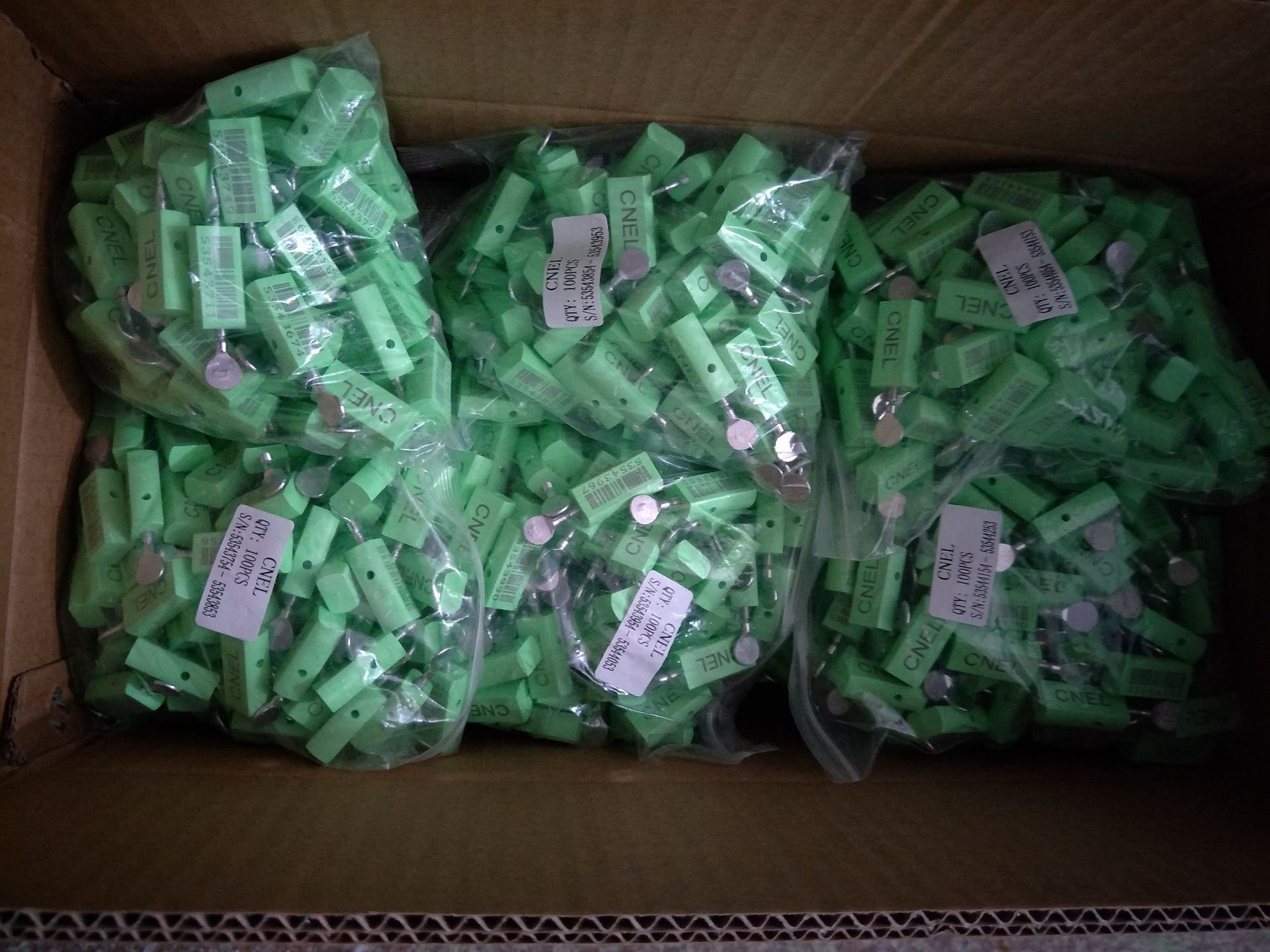 ps-017 计量封 双保险塑封铅封 水电表防盗铅封 塑料封