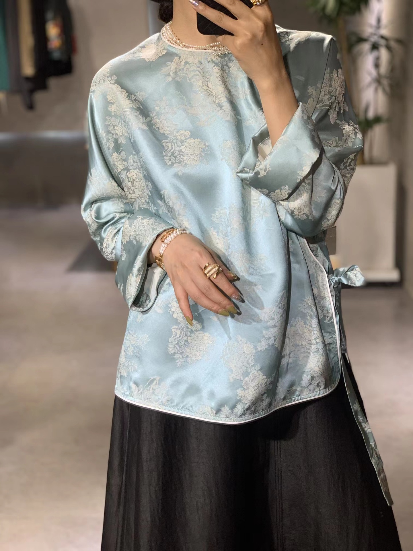 桑蚕丝真丝女上衣