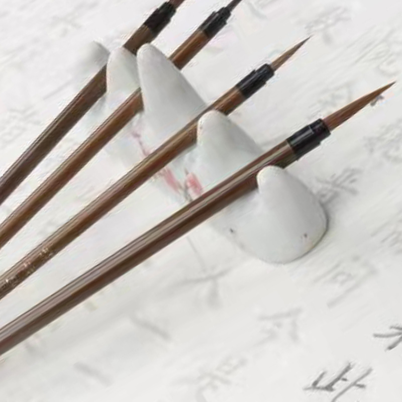 小叶筋狼毫 毛笔勾线书法绘画花鸟人物工笔小楷花枝俏