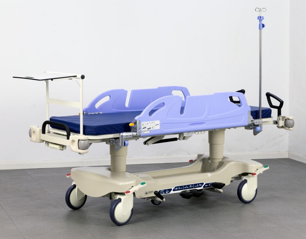 abs液压转运车 医用升降平车 病人转移车升降胃镜检查床