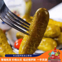 越南进口俄罗斯风味俄式酸黄瓜开盖即食腌制泡菜罐头500g*12瓶/箱
