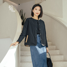 YUN韫衬衫女春季设计感小众新款衬衫长袖衬衣外套百搭设计感长袖