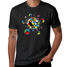 Exploding Cube Speed Cubing Puzzle Master T-shirt shirts