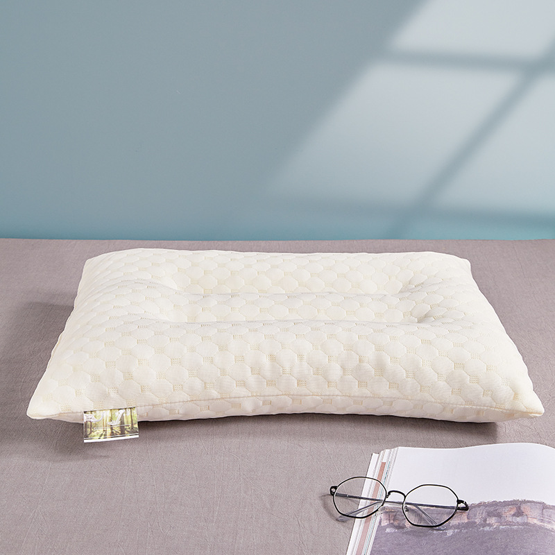 厂家批发泰国乳胶颗粒枕头珠宝礼品批发礼盒装乳胶枕成人按摩枕芯