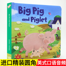 英文原版儿童绘本 Big Pig and Piglet 大猪和猪仔 精装英语绘本