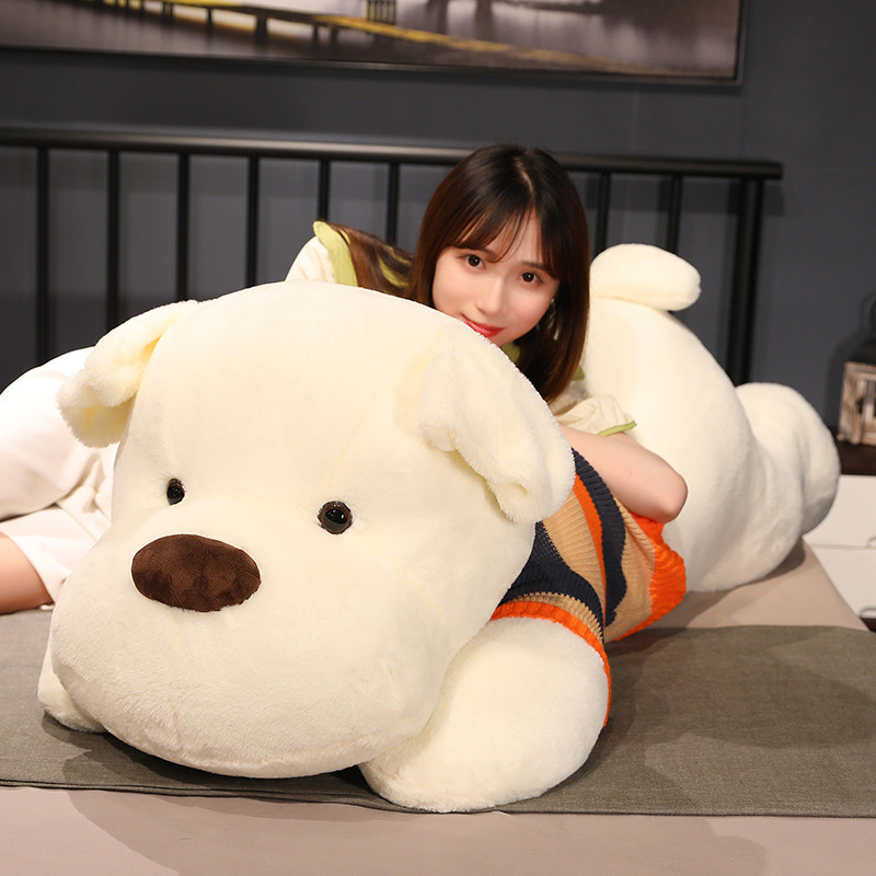 毛绒玩具狗狗公仔超大号狗熊玩偶布娃娃床上睡觉抱枕生日礼物女生