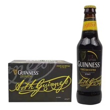 中文行货GUINNESS健力士醇黑司陶特世涛黑精酿啤酒 330ml  7.5度