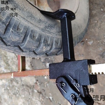 真空胎拆卸工具手动扒胎器下胎工具电动车摩托车龙钳轮胎夹压胎器