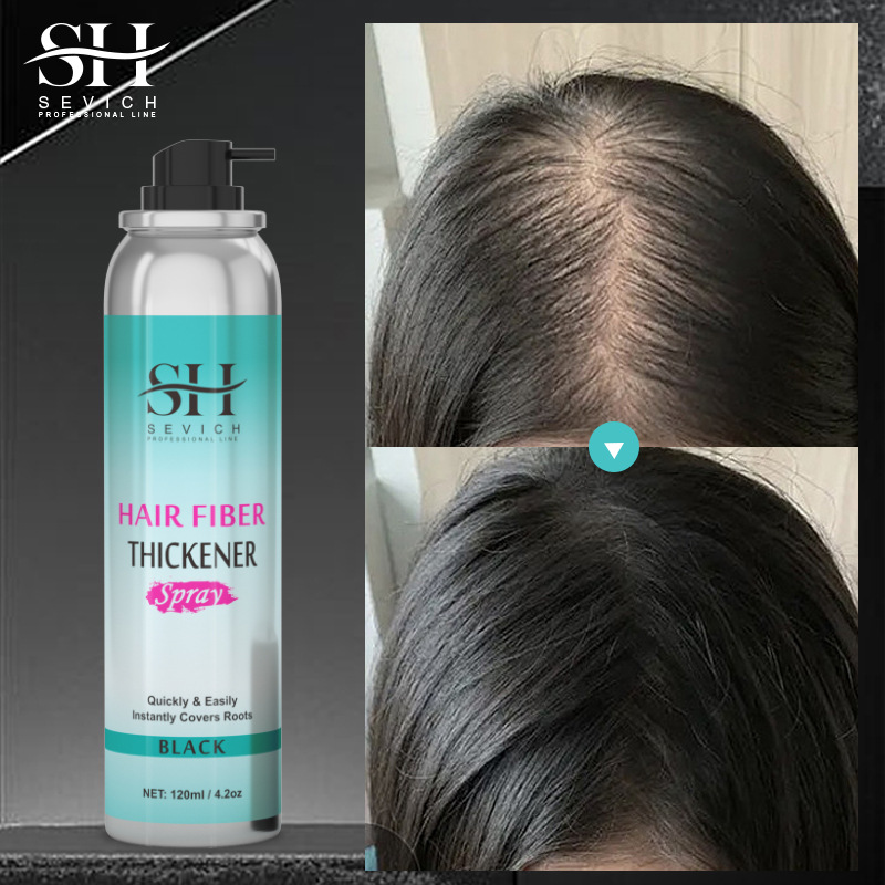 密发喷雾一次性纤维补发喷雾头发稀疏密发纤维喷雾快速补色补发剂
