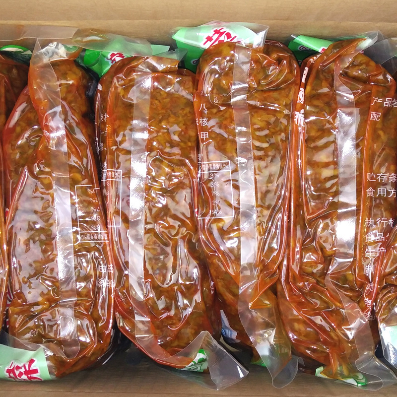 大包斤红油榨菜丝涪陵麻辣咸菜丝袋装下饭菜咸适合餐馆商用