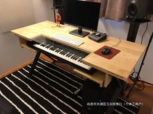 编曲工作台音乐制作桌录音棚midi键盘录音琴桌录音室电钢工作室