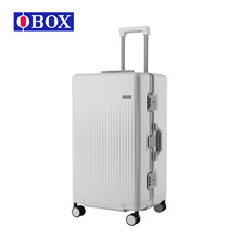mybox多功能运动款拉杆箱28寸大容量万向轮行李箱密码铝框旅行箱