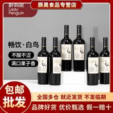 750ml*6整箱装如饴火烈鸟酒系列白鸟梅洛智利进口红酒 干红