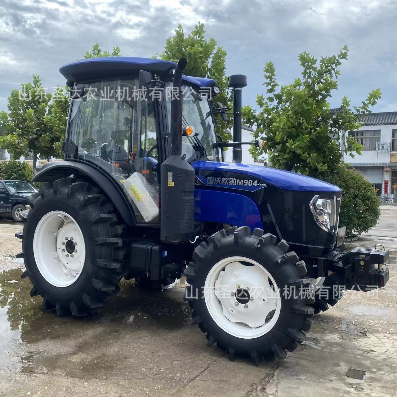 全新补后雷沃国四904四驱拖拉机 高花胎强压多路阀打浆旋耕农用机