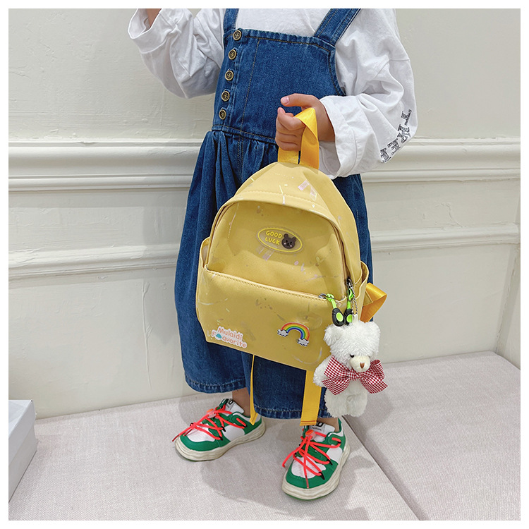 跨境外贸新款儿童双肩包可爱宝宝出游零食背包ins网红幼儿园书包