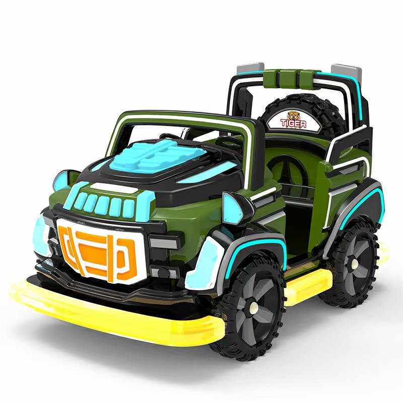 新款电池车 游乐园电动车 双人新款 公园 广场游乐设备