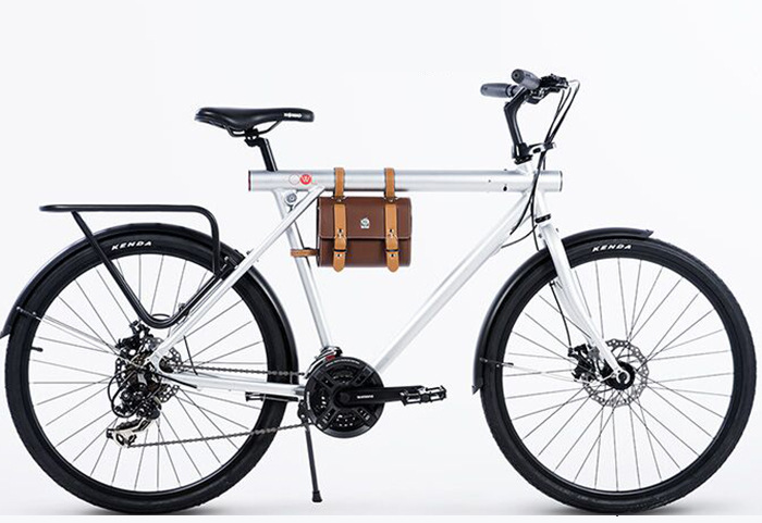 nomad杨烁明星复古款自行车碟刹公路车铝合金男女21速日本变速器