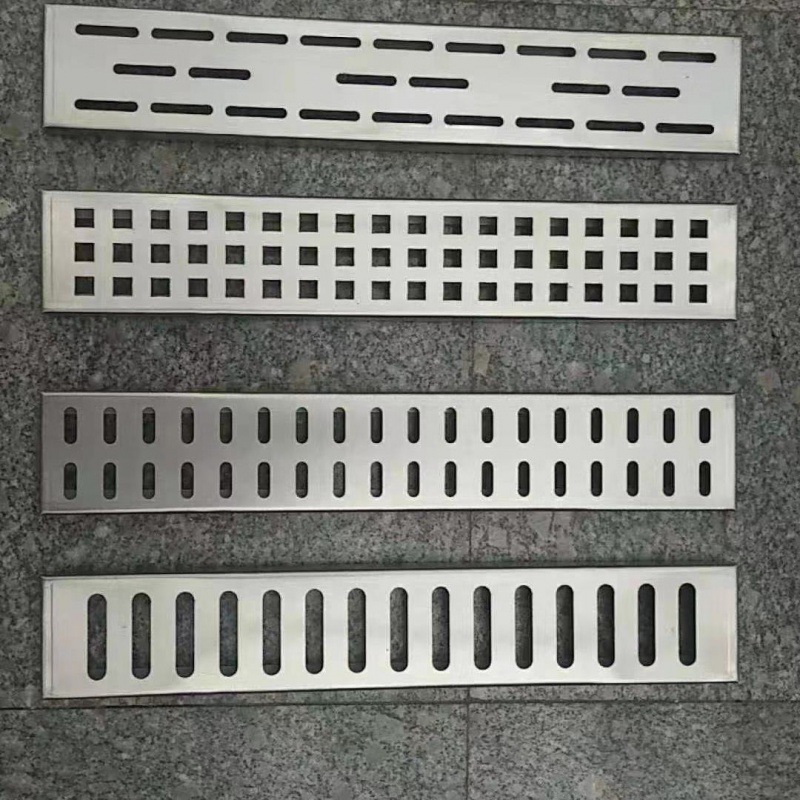 不锈钢清扫口地沟盖板下水道篦子厨房地沟防滑井盖沟盖板排水格栅