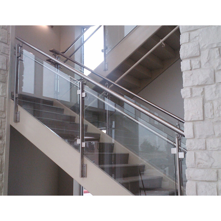 不锈钢栏杆钢化玻璃栏板