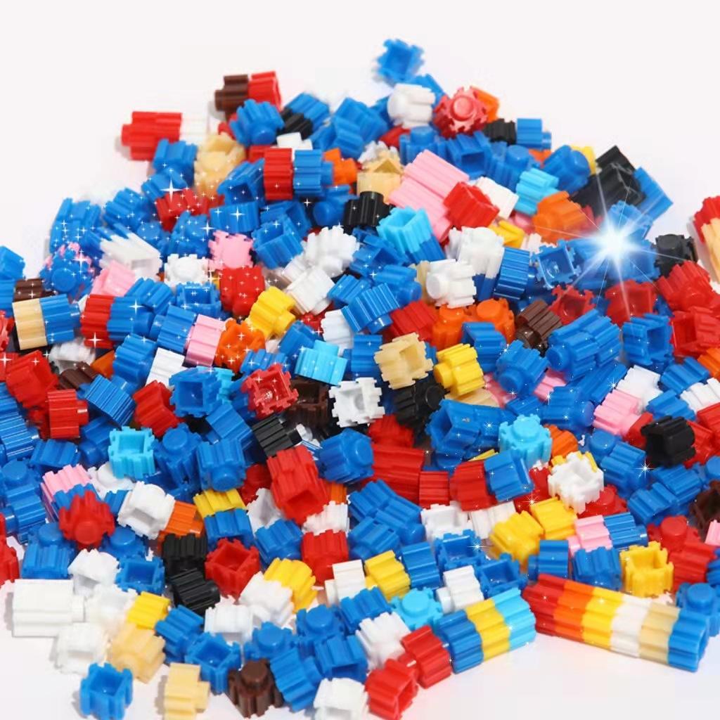 钻石积木拼装儿童玩具小颗粒散装0.8cm兼容乐高散装颗粒现货批发