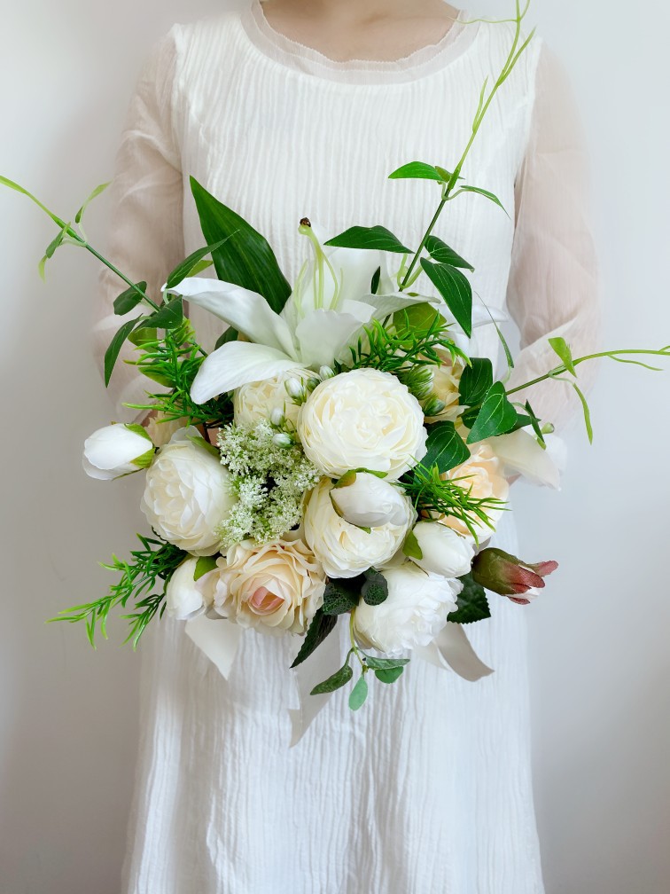 新娘伴娘手捧花