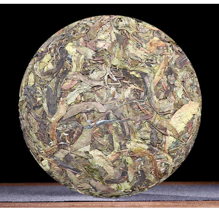 冰岛黄金叶普洱茶生茶新茶勐库冰岛老寨古树茶七子饼茶357克/饼