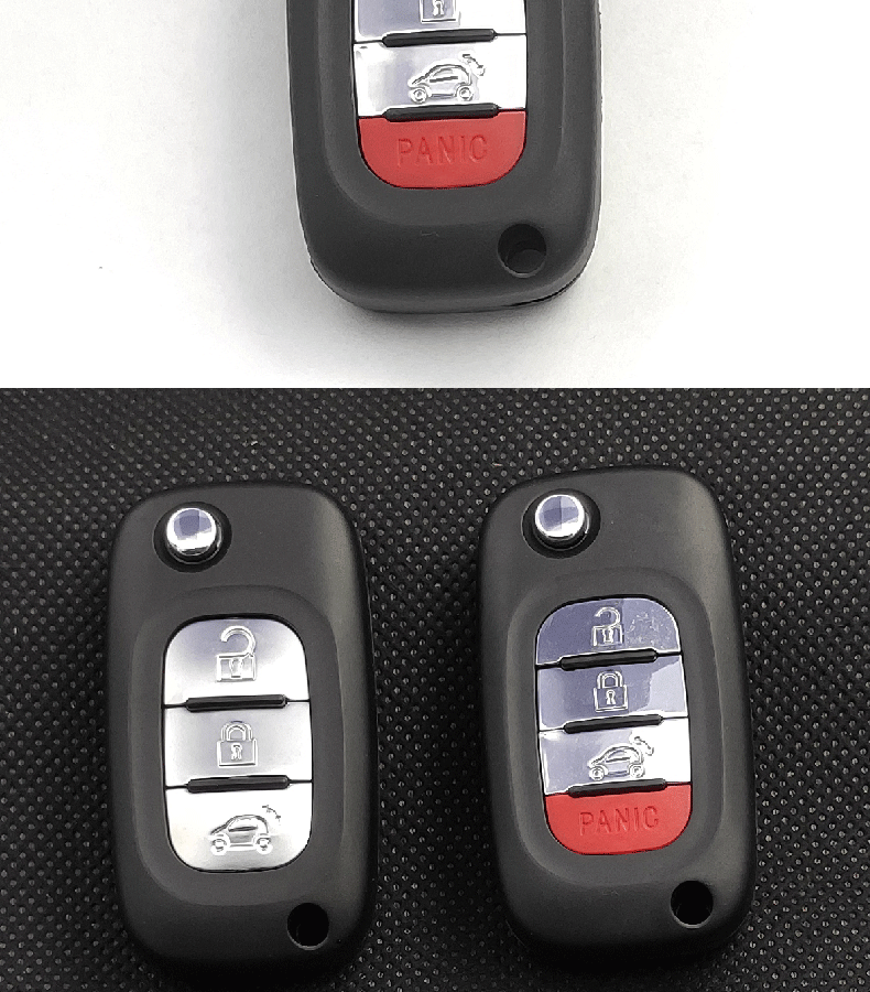 适用奔驰smart钥匙壳汽车遥控器外壳遥控钥匙外壳批发