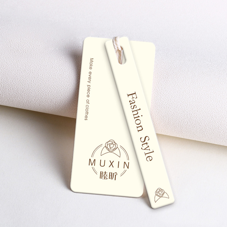 家居服吊牌服装uv印刷吊卡标签睡衣商标logo合格证挂牌