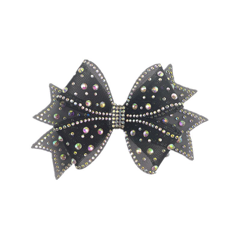 New Mesh Rhinestone Bow Detachable Shoe Ornament Shoe Buckle Shoes Accessories Handmade Diy Women's Shoe Accessory Accessories