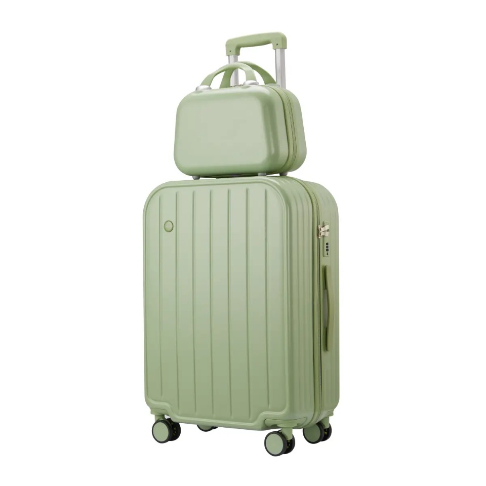 拉链拉杆箱年新款密码锁登机箱小行李箱女小型轻便网红潮