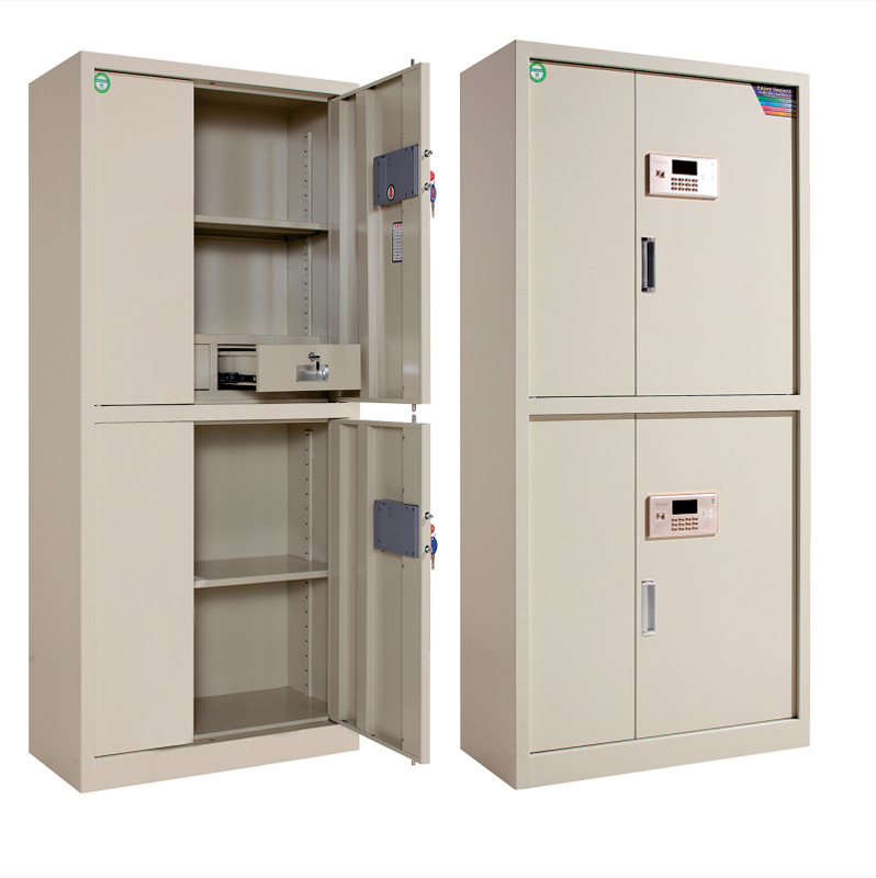 保密柜钢制办公文件财务资料加厚档案凭证指纹密码柜定制厂家批发