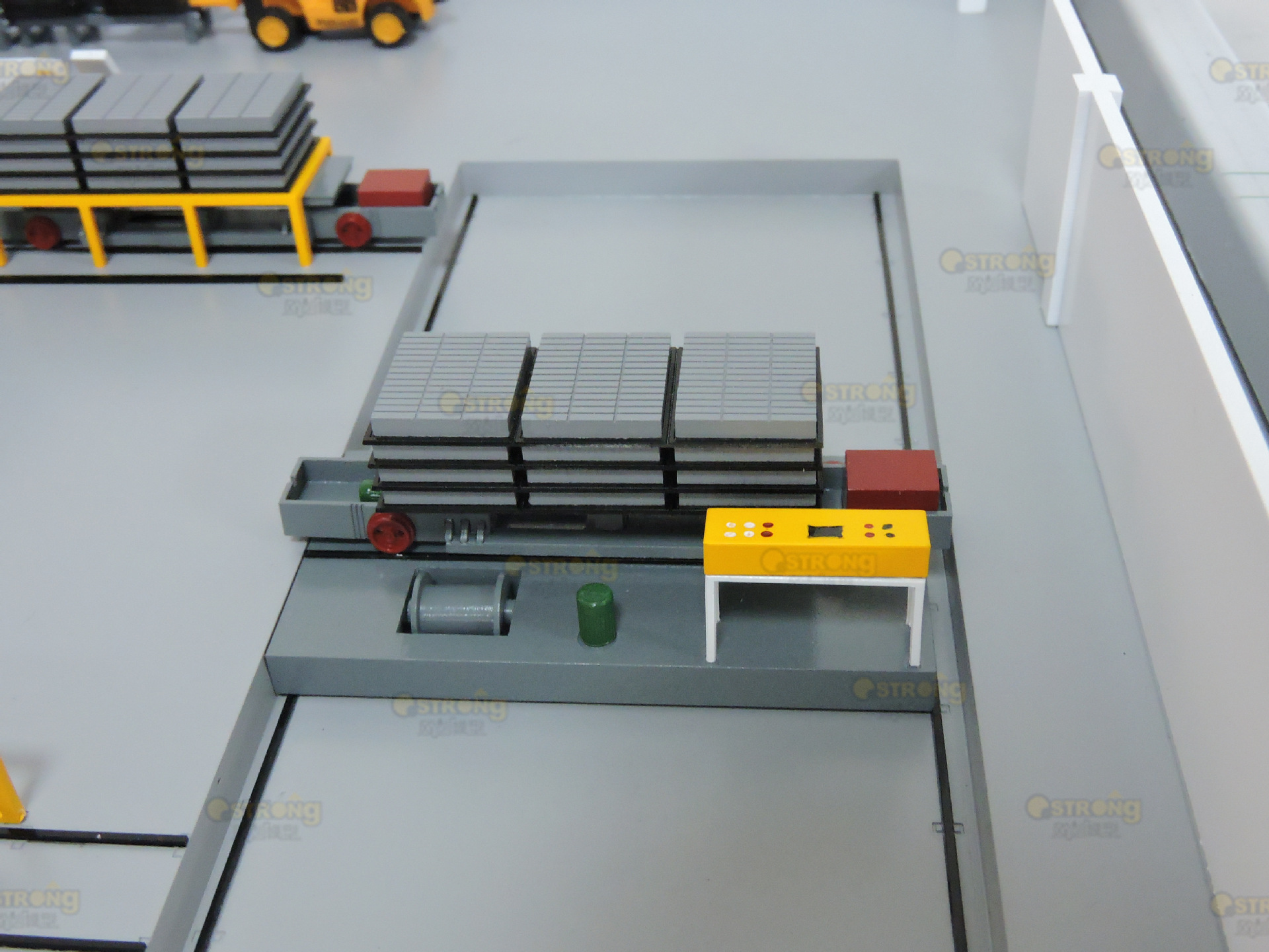 机械模型  来图设计制作  机器加手工结合  沙盘模型