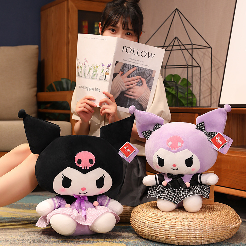 Genuine Aoger Sanrio Clow M Doll Plush Toys Creative Kuromi Girls Birthday Gifts Wholesale