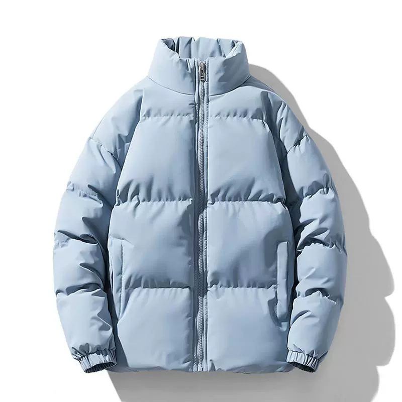 秋冬男女棉衣外套羽绒棉服情侣加厚棉袄面包服立领棉衣保暖舒适